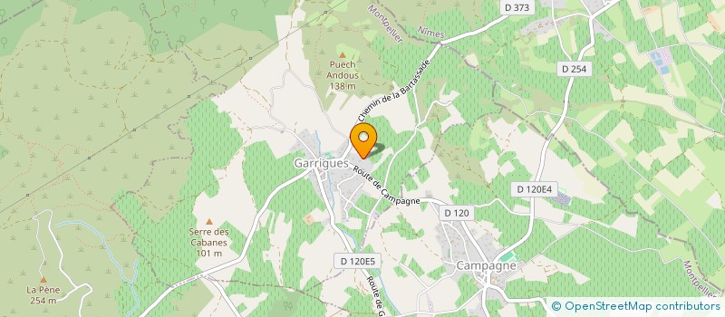 localisation de l'entreprise MONSIEUR NILS DE MARIN DE CARRANRAIS  GARRIGUES