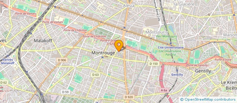 localisation de l'entreprise MONSIEUR NILS DEVERNOIS  MONTROUGE