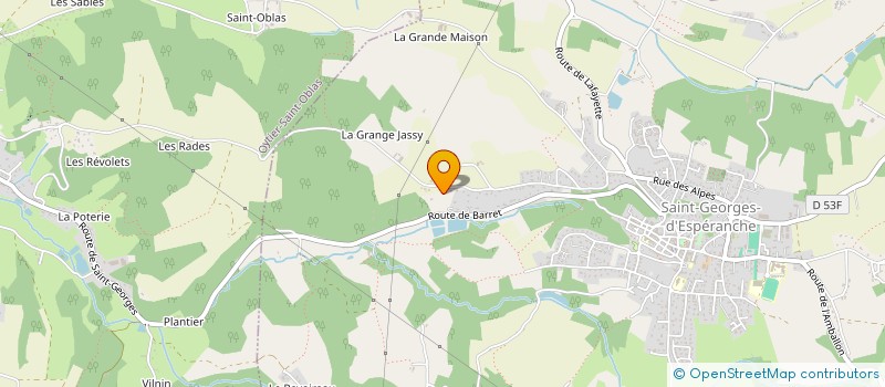 localisation de l'entreprise MONSIEUR NILS DUBAUX  SAINT-GEORGES-D'ESPERANCHE