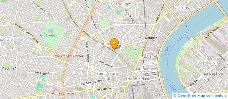 localisation de l'entreprise MONSIEUR NILS ESPARZA  BORDEAUX