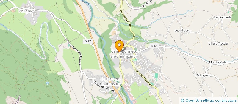 localisation de l'entreprise MONSIEUR NILS FERRAND à SAINT-BONNET-EN-CHAMPSAUR