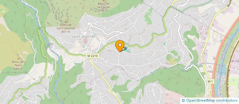 localisation de l'entreprise MONSIEUR NILS GENTIL  SAINT-JEANNET