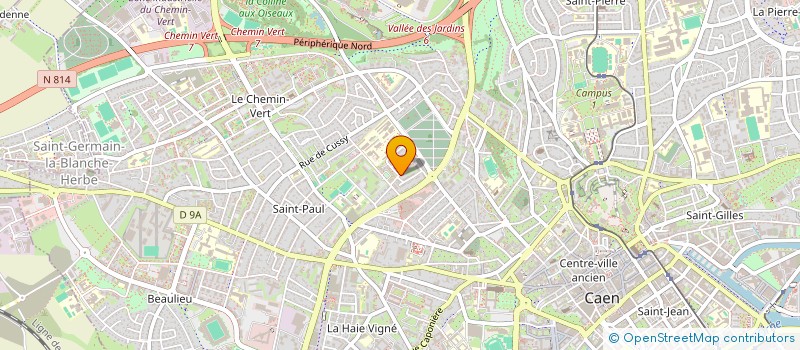 localisation de l'entreprise MONSIEUR NILS GOUJOU à CAEN