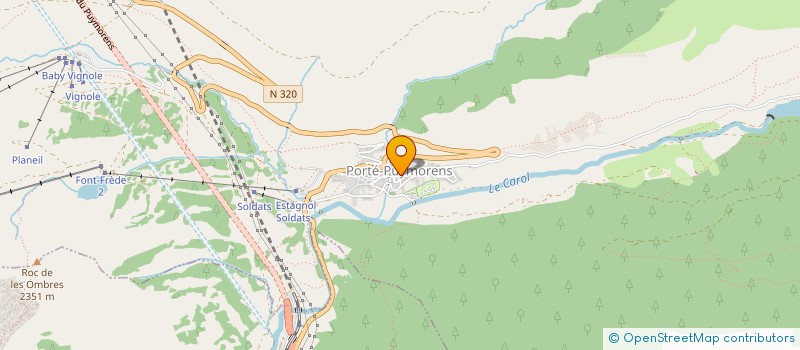 localisation de l'entreprise MONSIEUR NILS GOULESQUE  PORTE-PUYMORENS