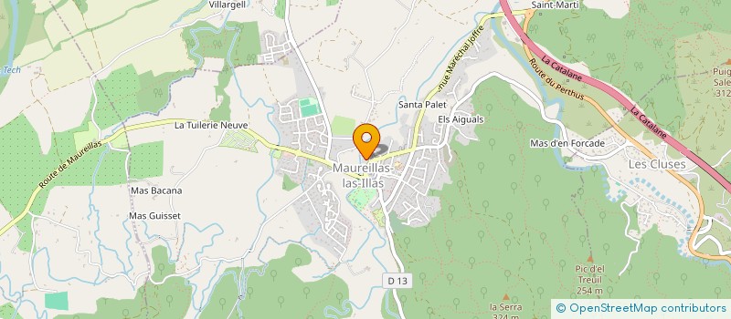 localisation de l'entreprise MONSIEUR NILS HAENTJENS  MAUREILLAS-LAS-ILLAS