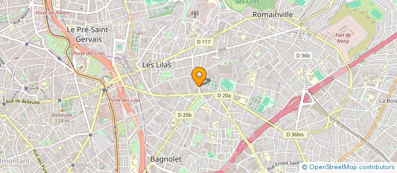 localisation de l'entreprise MONSIEUR NILS JOHAN PIER OHLUND à BAGNOLET