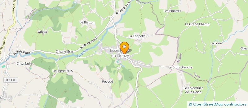 localisation de l'entreprise MONSIEUR NILS KIEFFER à ESSERTINES-EN-DONZY