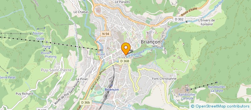 localisation de l'entreprise MONSIEUR NILS LAMOURE  BRIANCON