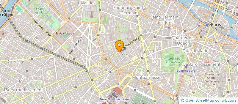 localisation de l'entreprise MONSIEUR NILS LUNING  PARIS