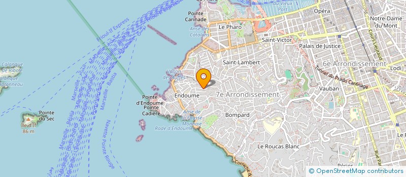 localisation de l'entreprise MONSIEUR NILS MULLER à MARSEILLE