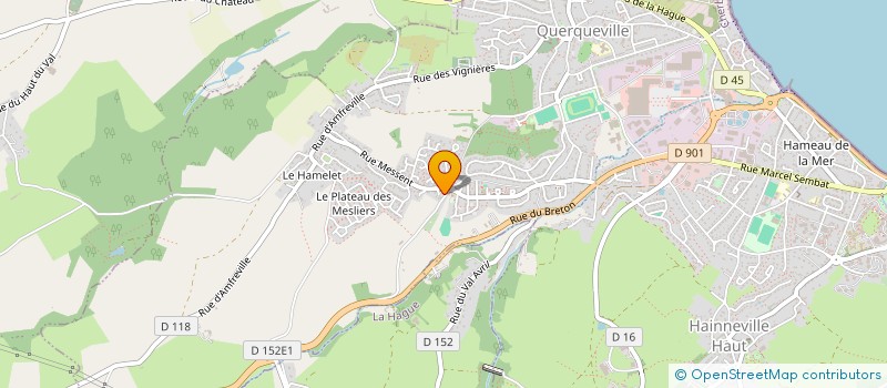 localisation de l'entreprise MONSIEUR NILS NAVET  LA HAGUE