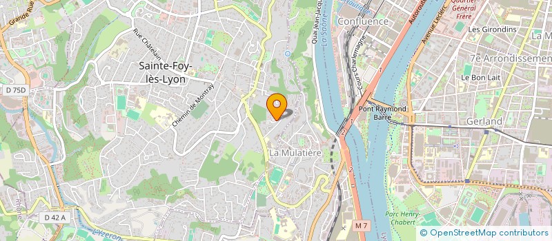 localisation de l'entreprise MONSIEUR NILS NILS BONNAFET  SAINTE-FOY-LES-LYON