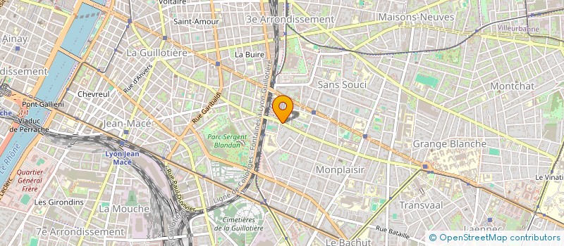 localisation de l'entreprise MONSIEUR NILS PEILLON  LYON