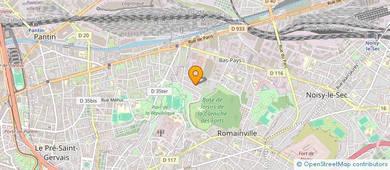 localisation de l'entreprise MONSIEUR NILS POIRIER à ROMAINVILLE