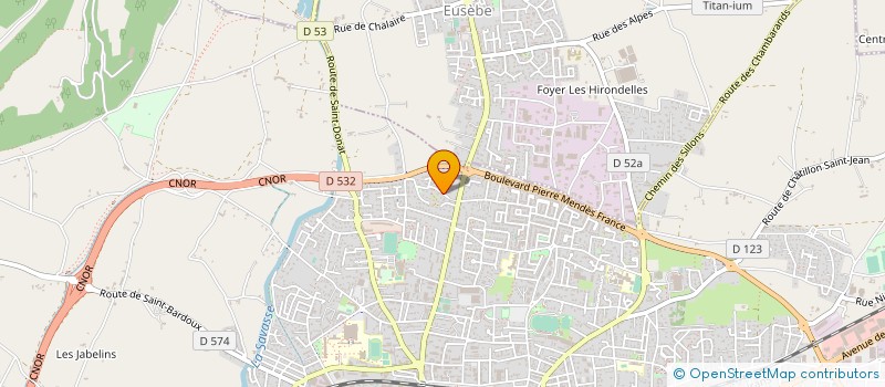 localisation de l'entreprise MONSIEUR NILS POPELARD  ROMANS-SUR-ISERE