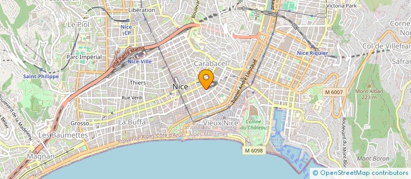 localisation de l'entreprise MONSIEUR NILS SCHOTT à NICE
