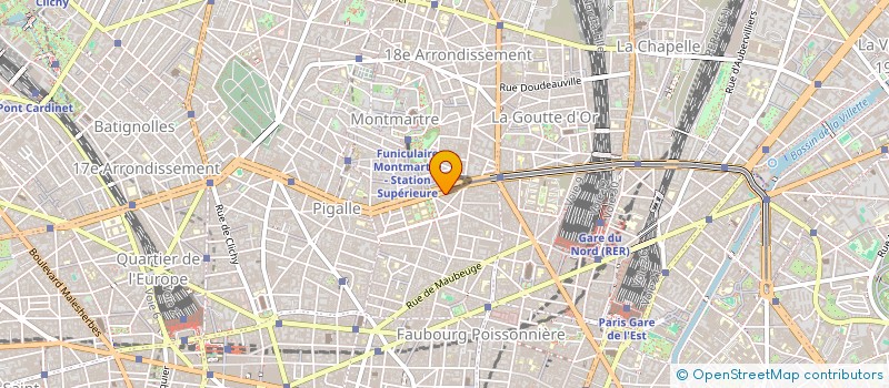 localisation de l'entreprise MONSIEUR NILS THORNANDER  PARIS