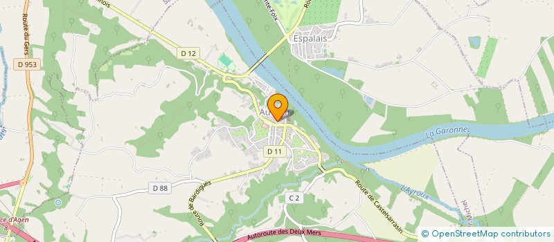 localisation de l'entreprise MONSIEUR NILS VERNIER à AUVILLAR