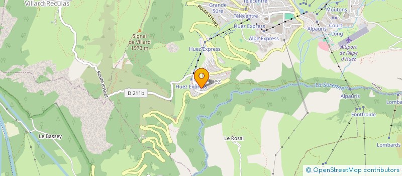 localisation de l'entreprise MONSIEUR NILS VEYRET-PICOT  HUEZ