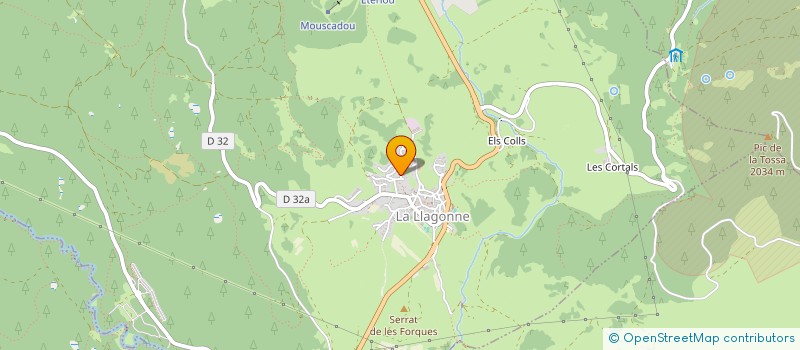 localisation de l'entreprise MONSIEUR NILS WOERNER  LA LLAGONNE