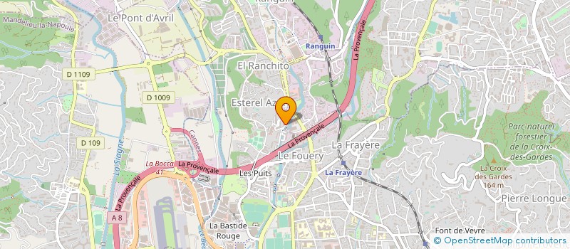 localisation de l'entreprise MONSIEUR NILTON ANDRADE LOPES à CANNES