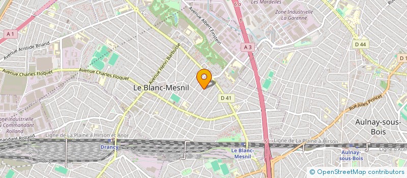 localisation de l'entreprise MONSIEUR NILTON CARVALHO JUNIOR  LE BLANC-MESNIL