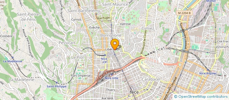 localisation de l'entreprise MONSIEUR NILTON DOS REIS PIEDADE  NICE