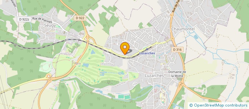 localisation de l'entreprise MONSIEUR NILUKSON SOSAI  LUZARCHES