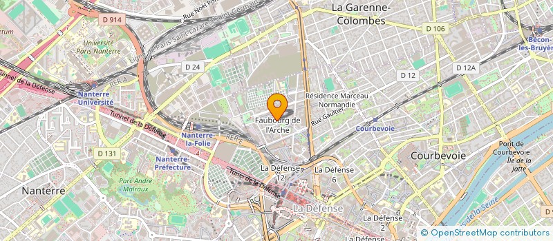localisation de l'entreprise MONSIEUR NIMA AGHIANI à COURBEVOIE