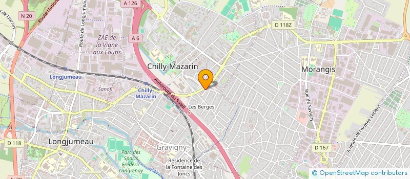 localisation de l'entreprise MONSIEUR NIMA CAMARA  CHILLY-MAZARIN