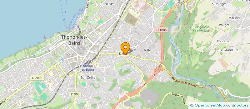 localisation de l'entreprise MONSIEUR NIMAAN MOHAMED DIIRIE à THONON-LES-BAINS