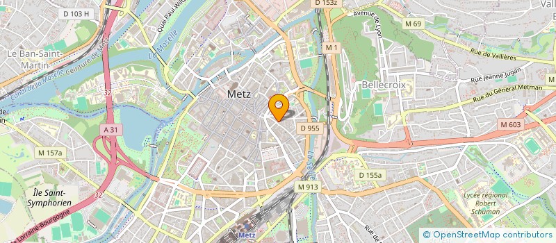 localisation de l'entreprise MONSIEUR NIMESH ACHARYA  METZ