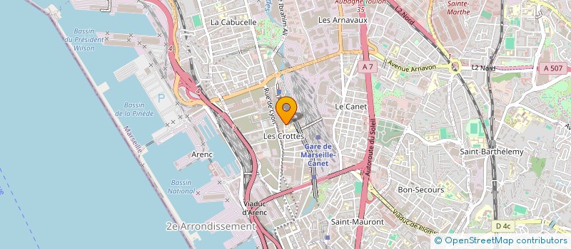 localisation de l'entreprise MONSIEUR NIMESHKUMAR PATEL à MARSEILLE