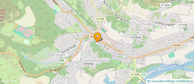 localisation de l'entreprise MONSIEUR NIMET JUKAJ  SAINTE-RUFFINE