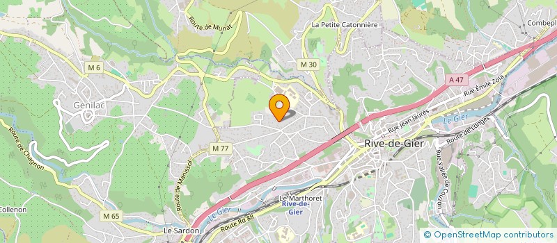 localisation de l'entreprise MONSIEUR NINAU ROLLET à RIVE-DE-GIER