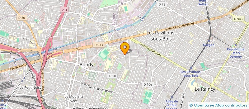 localisation de l'entreprise MONSIEUR NINDULAN NAVANEETHAN à NOISY-LE-SEC