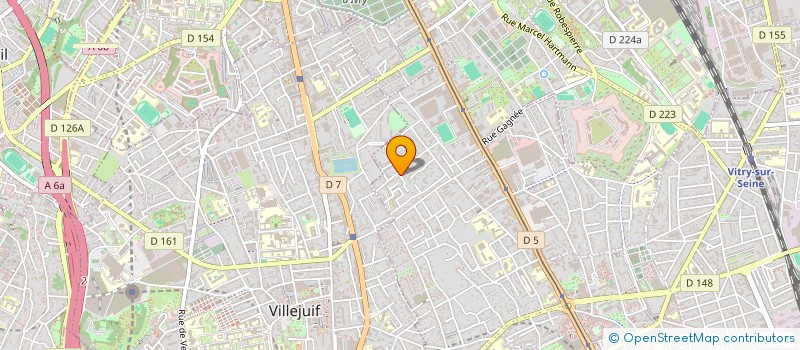 localisation de l'entreprise MONSIEUR NING ZHANG à VITRY-SUR-SEINE