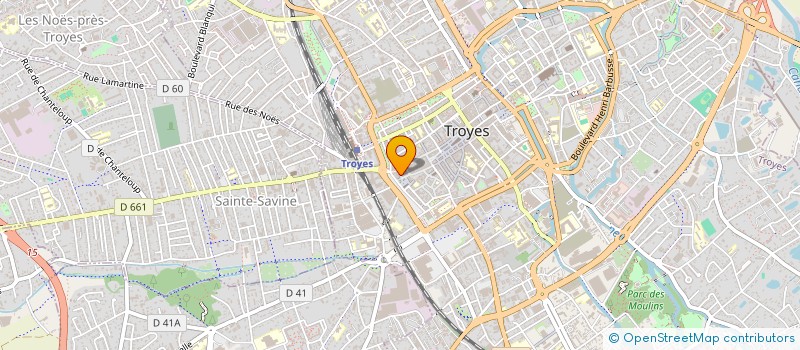 localisation de l'entreprise MONSIEUR NINO BARCELO  TROYES