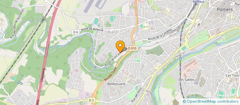 localisation de l'entreprise MONSIEUR NINO BERNARD  BIARD