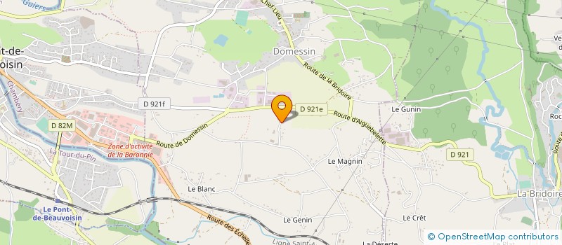 localisation de l'entreprise MONSIEUR NINO BRONNER  DOMESSIN