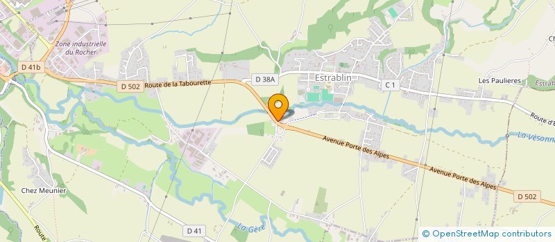 localisation de l'entreprise MONSIEUR NINO CECH  ESTRABLIN