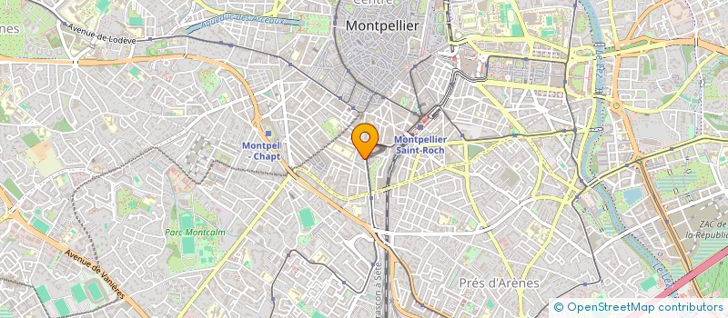 localisation de l'entreprise MONSIEUR NINO DA SILVA à MONTPELLIER