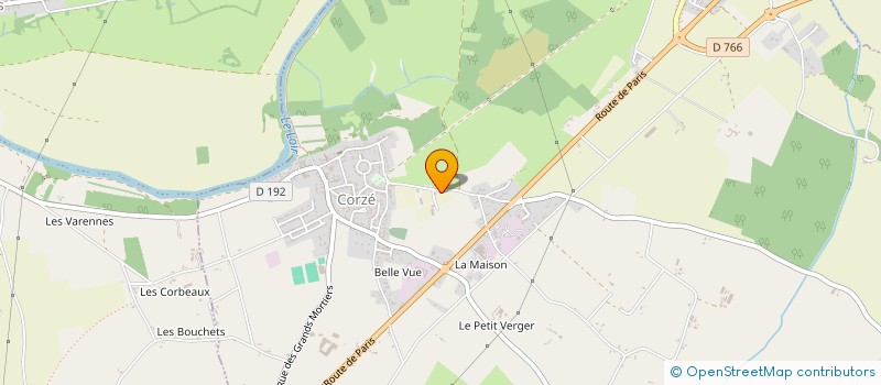 localisation de l'entreprise MONSIEUR NINO GERMAIN  CORZE