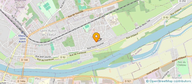 localisation de l'entreprise MONSIEUR NINO GOMIS  SAINT-AUBIN-LES-ELBEUF