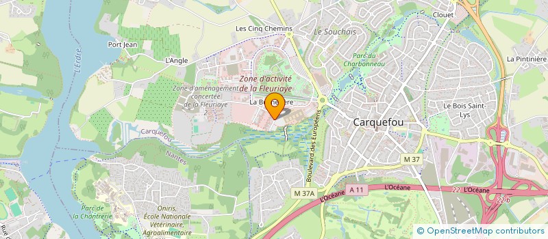 localisation de l'entreprise MONSIEUR NINO JACQUET  ANCENIS-SAINT-GEREON