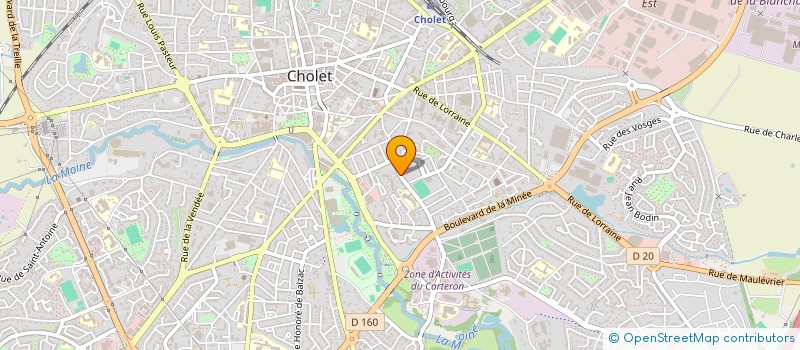 localisation de l'entreprise MONSIEUR NINO LEQUEUX à CHOLET