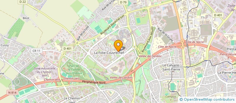 localisation de l'entreprise MONSIEUR NINO LETERRIER à CAEN