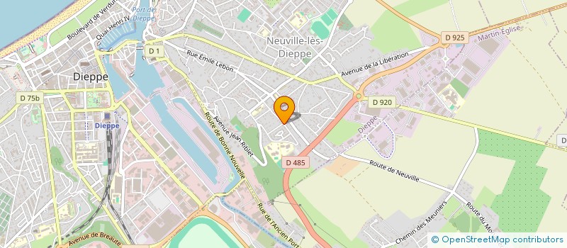 localisation de l'entreprise MONSIEUR NINO MASSYRE à DIEPPE