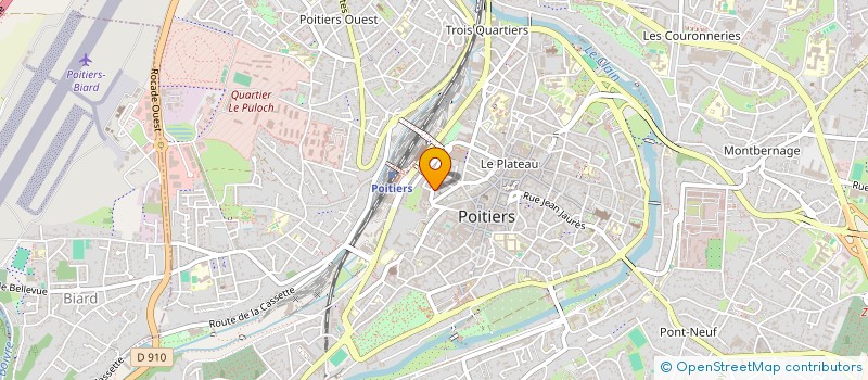 localisation de l'entreprise MONSIEUR NINO PETREMANN à ANGOULEME