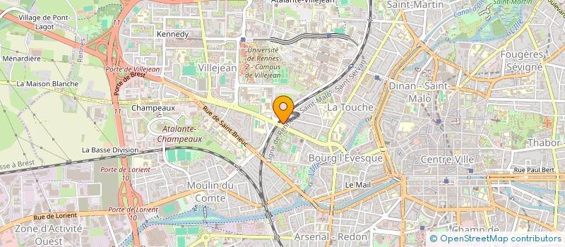 localisation de l'entreprise MONSIEUR NINO TRESSE à RENNES
